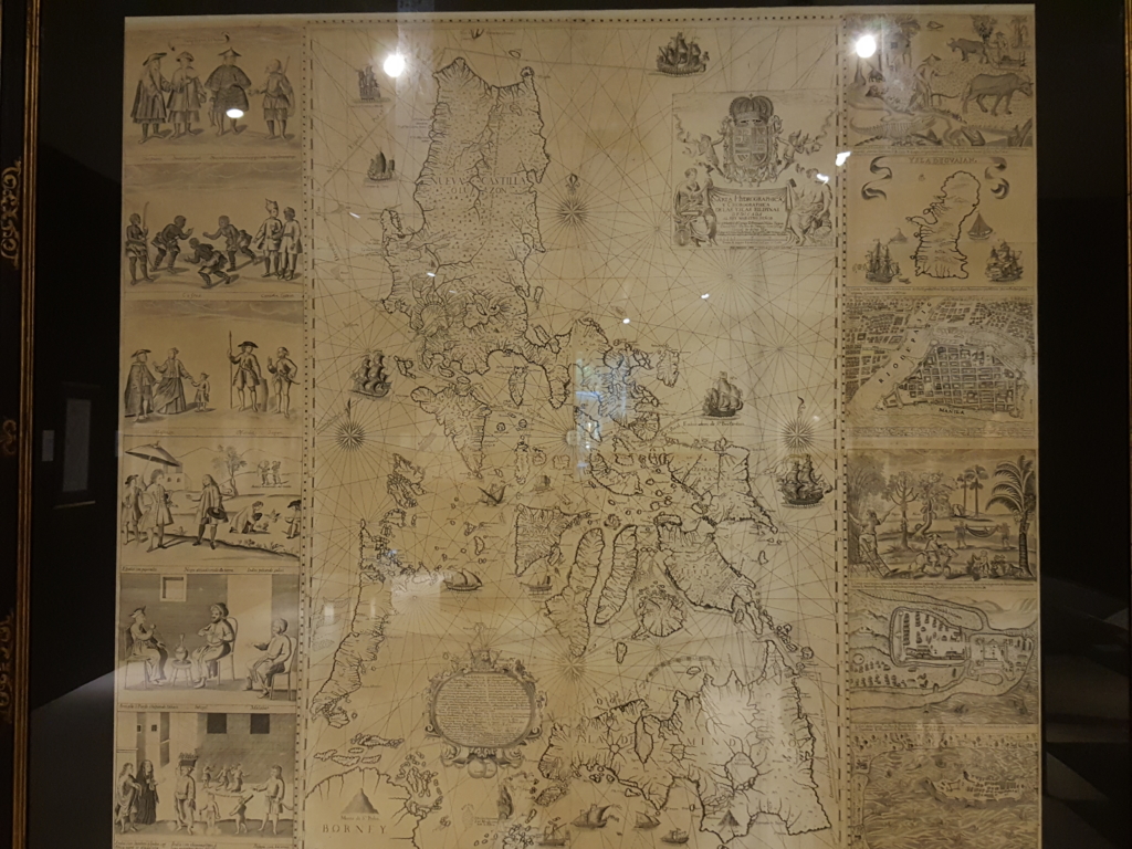 1754 Murillo-Velarde map of the Philippines, photographed by Vida Cruz.